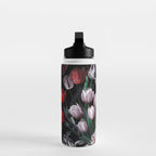 Magic Tulips Pattern VI Water Bottle Gallery Image 3