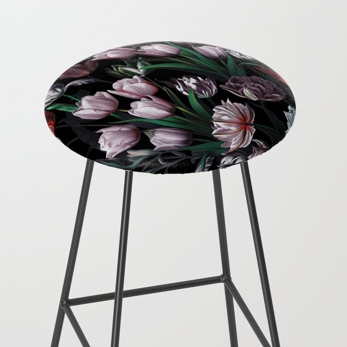 Magic Tulips Pattern VI Stool Gallery Image 2