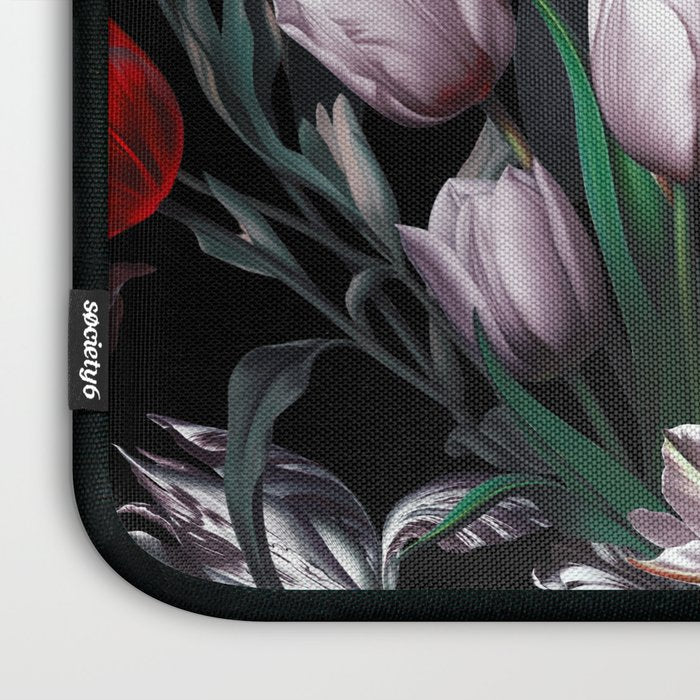 Magic Tulips Pattern VI Laptop Sleeve Gallery Image 3