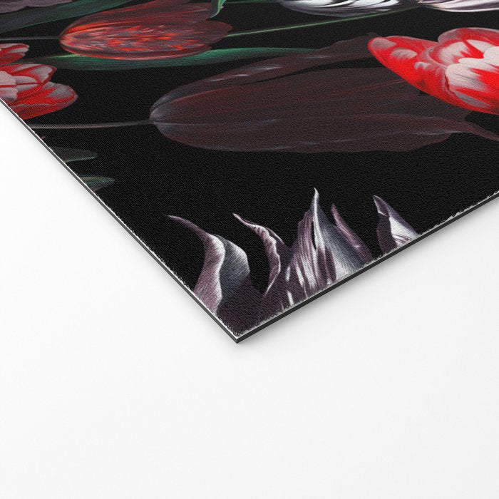 Magic Tulips Pattern VI Welcome Mat Gallery Image 2