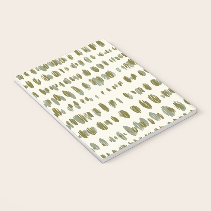 Wildlife Safari Dots green Notebook Gallery Image 3