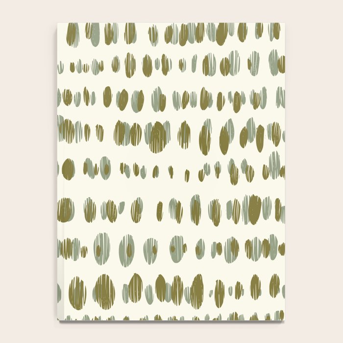 Wildlife Safari Dots green Notebook Gallery Image 4