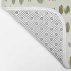 Wildlife Safari Dots green Bath Mat Gallery Image 2