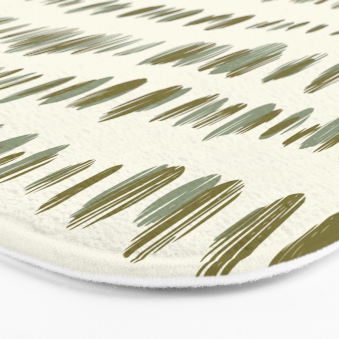 Wildlife Safari Dots green Bath Mat Gallery Image 3