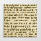 Wildlife Safari Dots green Wood Wall Art Gallery Image 1