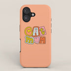 Cat Mom iPhone Case Gallery Image 1