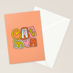 Cat Mom Stationery Card Gallery Image 2