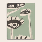 Abstract line art eyes 7 Notebook Gallery Image 4