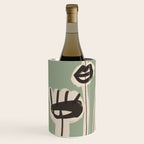 Abstract line art eyes 7 Wine Chiller Gallery Image 2