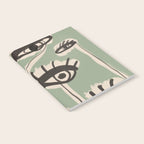 Abstract line art eyes 7 Notebook Gallery Image 2