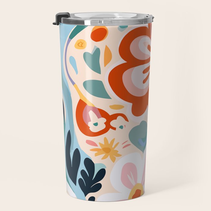Los Angeles Flower Market Travel Mug Gallery Image 3