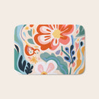 Los Angeles Flower Market Bath Mat Gallery Image 1