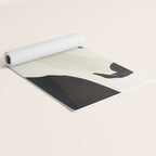 Horse in Black and White Yoga Mat Gallery Image 2