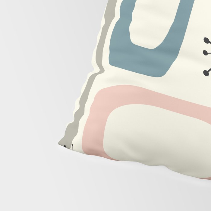 Mid Century Modern Shapes #society6 #buyart Pillow Sham Gallery Image 4