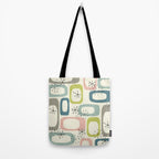 Mid Century Modern Shapes #society6 #buyart Tote Bag Gallery Image 2