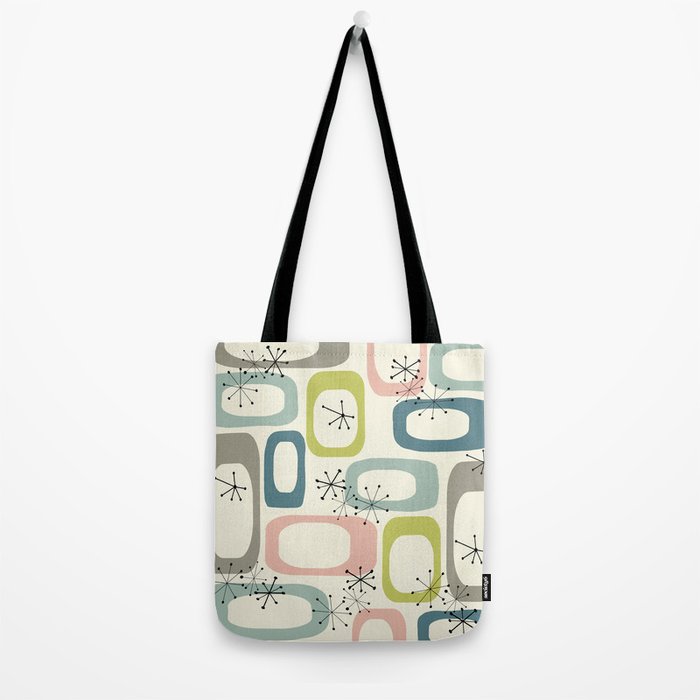 Mid Century Modern Shapes #society6 #buyart Tote Bag Gallery Image 2