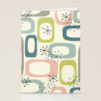 Mid Century Modern Shapes #society6 #buyart Stationery Card Gallery Image 2