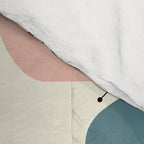 Mid Century Modern Shapes #society6 #buyart Comforter Gallery Image 4