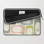 Mid Century Modern Shapes #society6 #buyart Laptop Sleeve Gallery Image 2