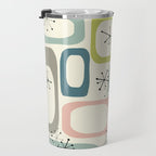 Mid Century Modern Shapes #society6 #buyart Travel Mug Gallery Image 3