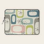 Mid Century Modern Shapes #society6 #buyart Laptop Sleeve Gallery Image 1