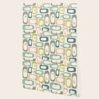 Mid Century Modern Shapes #society6 #buyart Wallpaper Gallery Image 2
