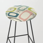 Mid Century Modern Shapes #society6 #buyart Stool Gallery Image 2