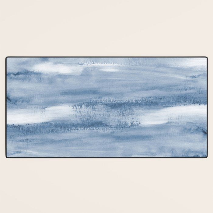 Watercolour Abstract Clouds Desk Mat Gallery Image 3