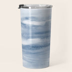 Watercolour Abstract Clouds Travel Mug Gallery Image 3