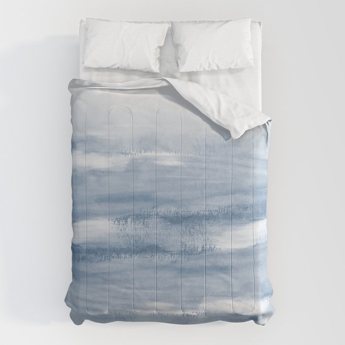 Watercolour Abstract Clouds Comforter Gallery Image 1