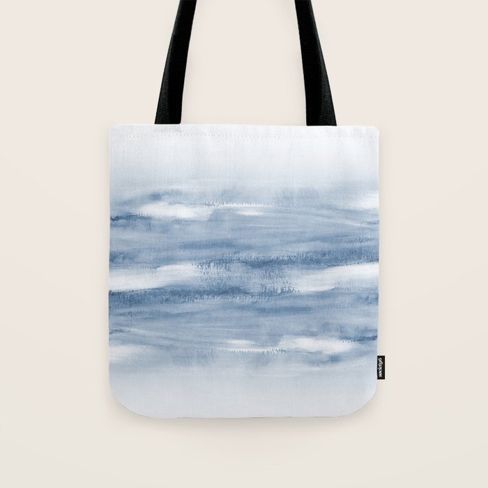 Watercolour Abstract Clouds Tote Bag Gallery Image 1