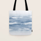 Watercolour Abstract Clouds Tote Bag Gallery Image 1