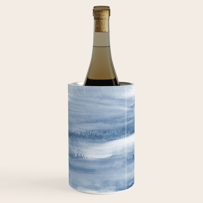 Watercolour Abstract Clouds Wine Chiller Gallery Image 3