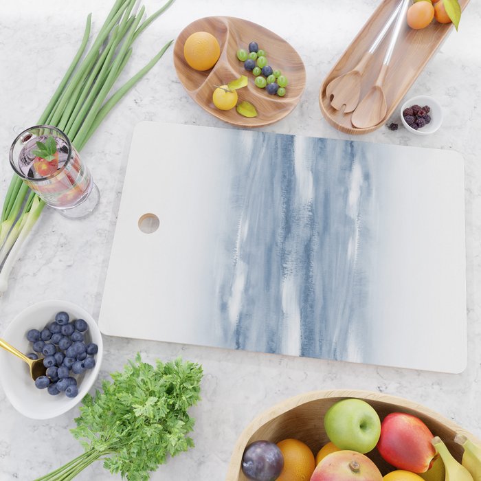 Watercolour Abstract Clouds Cutting Board Gallery Image 2