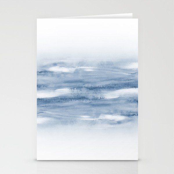 Watercolour Abstract Clouds Stationery Card Gallery Image 1