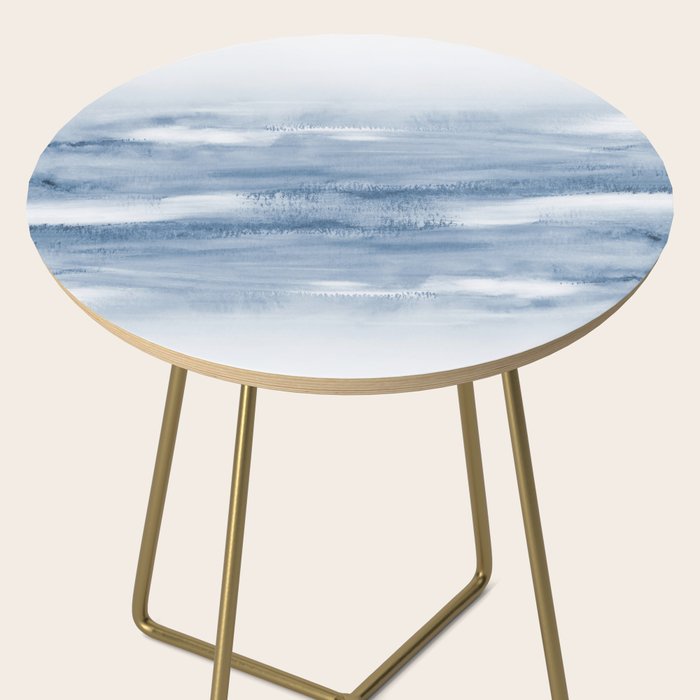 Watercolour Abstract Clouds Side Table Gallery Image 2