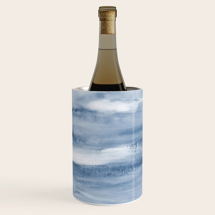 Watercolour Abstract Clouds Wine Chiller Gallery Image 2