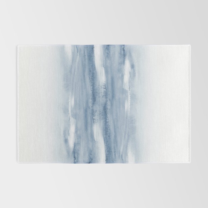 Watercolour Abstract Clouds Rug Gallery Image 2