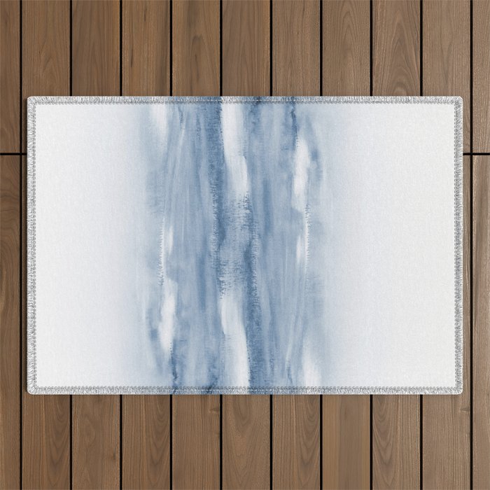 Watercolour Abstract Clouds Outdoor Rug Gallery Image 1