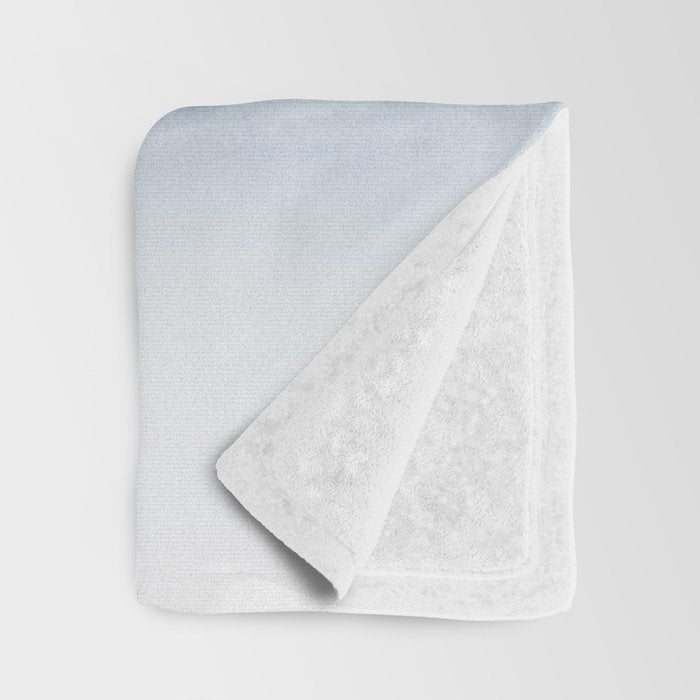 Watercolour Abstract Clouds Throw Blanket Gallery Image 3