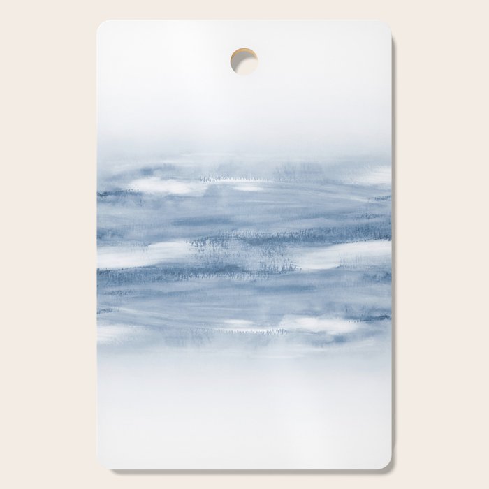 Watercolour Abstract Clouds Cutting Board Gallery Image 1