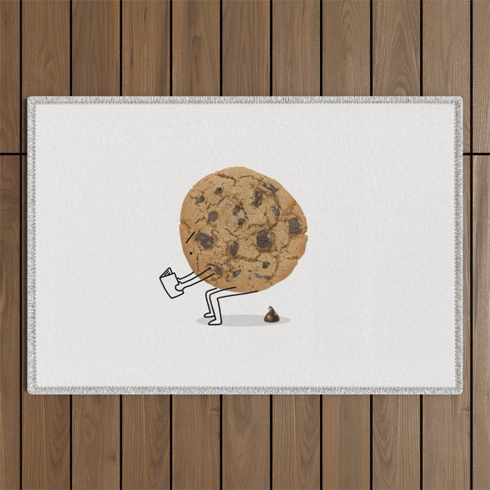The Making of Chocolate Chips Outdoor Rug Gallery Image 1