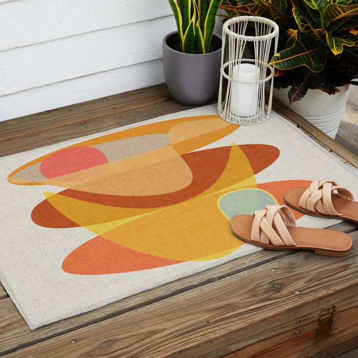 Surf & Boomerang Outdoor Rug Gallery Image 2