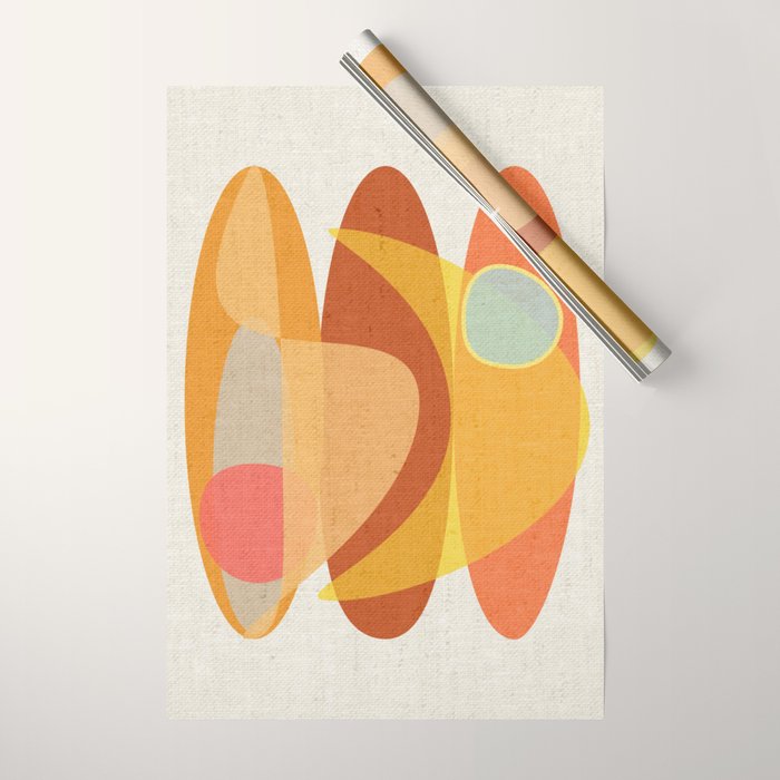 Surf & Boomerang Wrapping Paper Gallery Image 1