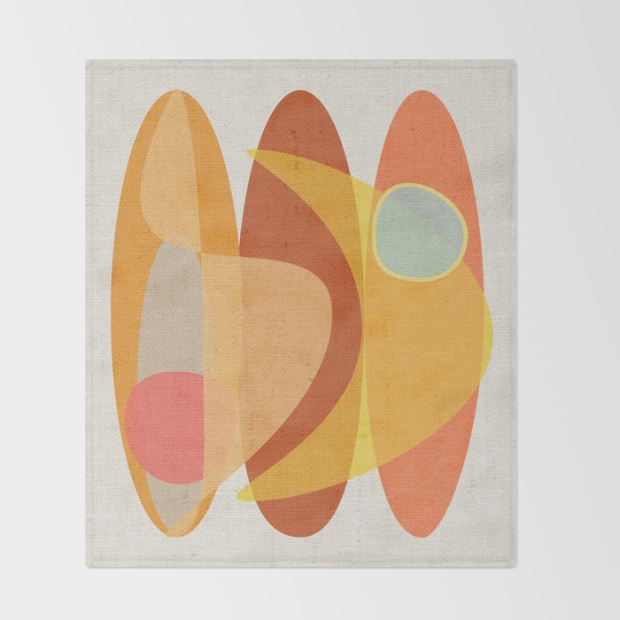 Surf & Boomerang Throw Blanket Gallery Image 2