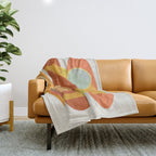 Surf & Boomerang Throw Blanket Gallery Image 1