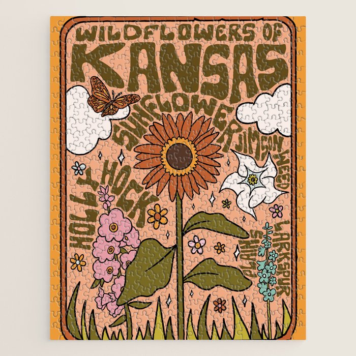 Kansas Wildflowers Jigsaw Puzzle Gallery Image 1