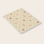 Vintage Pinecone Mushroom Forest Leaves Ogee Notebook Gallery Image 3