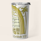 the sun will come up // retro surf art by surfy birdy Travel Mug Gallery Image 2