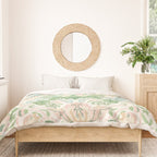 William Morris Strawberry Thief Cochineal Willow Duvet Cover Gallery Image 3